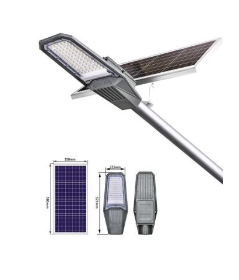 300w SOLAR STREET LIGHT 3,500 lumens