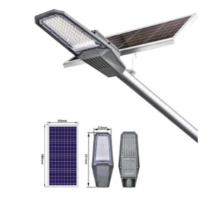 100w SOLAR STREET LIGHT 1,500 lumens